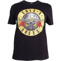 Boohoo Dam Överdelar boohoo Guns N Roses Motif T-shirt Plus Size - Black