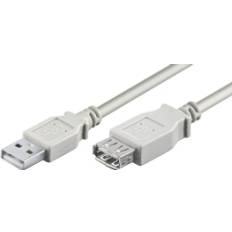 M-CAB USB-kabel Kablar M-CAB USB A-USB A M-F 2.0 1.8m