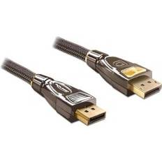 DeLock DisplayPort-DisplayPort - DisplayPort-kablar DeLock Premium DisplayPort - DisplayPort 5m