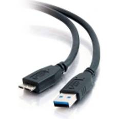 C2G USB A-USB Micro-B - USB-kabel Kablar C2G USB A - USB Micro-B 3.0 3m