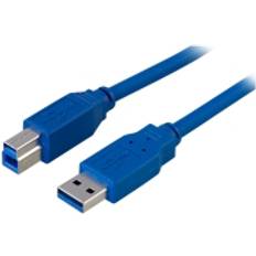 Deltaco 3.0 - USB A-USB B - USB-kabel Kablar Deltaco USB A - USB B 3.0 0.5m