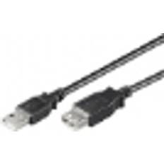 Goobay Hane - Hona - USB A-USB A - USB-kabel Kablar Goobay USB A - USB A M-F 2.0 0.3m