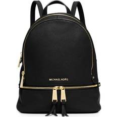 Michael Kors Svarta Väskor Michael Kors Rhea Medium Backpack - Black