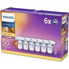 GU10 Ljuskällor Philips Spot LED Lamps 5W GU10 6-pack
