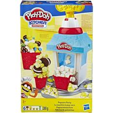 Hasbro Plastleksaker Rolleksaker Hasbro Popcorn Machine with 6 Cans of Play Doh