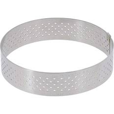 De Buyer Straight Edge Perforated Tårtring 5.5 cm