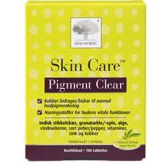 C-vitaminer Fettsyror New Nordic Skin Care Pigment Clear 180 st