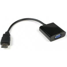 Techly Kabeladaptrar Kablar Techly HDMI-VGA/3.5mm/USB Micro-B M-F 0.2m