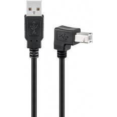 Goobay Hane - Hane - USB A-USB B - USB-kabel Kablar Goobay USB A - USB B (angled) 2.0 5m