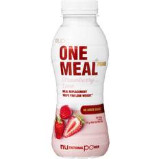 Jordgubbar Viktkontroll & Detox Nupo One Meal +Prime Shake Strawberry 330ml