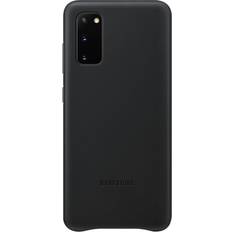 Samsung Röda Bumperskal Samsung Leather Cover for Galaxy S20