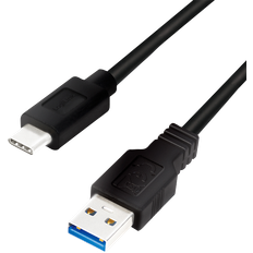 LogiLink USB A-USB C - USB-kabel Kablar LogiLink USB A-USB C 3.1 (Gen.2) 0.5m