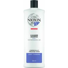 Känslig hårbotten Schampon Nioxin System 5 Cleanser Shampoo 1000ml