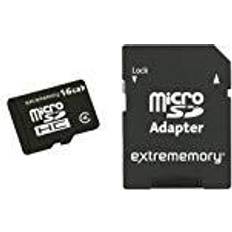 Extrememory Minneskort Extrememory MicroSDHC Class 4 16GB