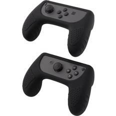 Tillbehör till spelkontroller Deltaco Nintendo Switch Joy- Con Silicone Controller Grips - Black