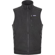 Herr - Polyester - Svarta Västar Patagonia M's Retro Pile Fleece Vest - Black