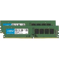 Crucial 64 GB - DDR4 RAM minnen Crucial DDR4 2666MHz 2x32GB (CT2K32G4DFD8266)