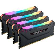 128 GB - 3200 MHz - DDR4 RAM minnen Corsair Vengeance Black RGB LED Pro DDR4 3200MHz 4x32GB (CMW128GX4M4E3200C16)