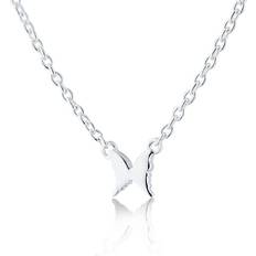 Gynning Jewelry Halsband Gynning Jewelry Petite Papillion Necklace - Silver
