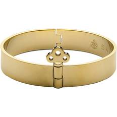 Skultuna Armband Skultuna Bangle with Key Lock Bracelet - Gold