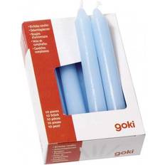 Födelsedagståg Goki Birthday Train Candles Blue 10-pack