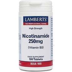 Lamberts C-vitaminer Vitaminer & Kosttillskott Lamberts Nicotinamide 250mg 100 st