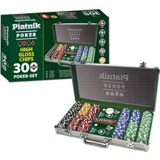 Hasardspel Sällskapsspel Piatnik High Gloss Chips 300 Poker Set
