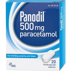 Panodil 500mg 20 st Tablett