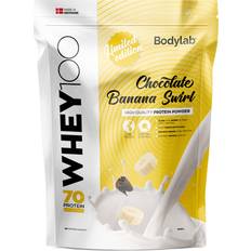 B-vitaminer Proteinpulver Bodylab Whey 100 Chocolate Banana Swirl 1kg