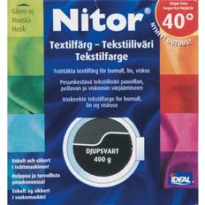Nitor Färger Nitor Textile Colour Deep Black 400g