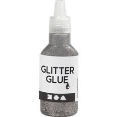 Glitterlim Creotime Glitter Glue Silver 25ml