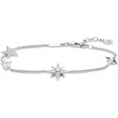 Thomas Sabo Stars Bracelet - Silver/White