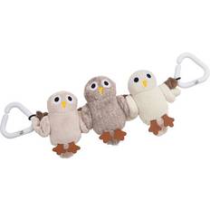 Rätt Start Gråa Barnvagnstillbehör Rätt Start Baby Owl Trolley Toy