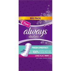 Always Mensskydd Always Dailies Extra Protect Long Plus 44-pack