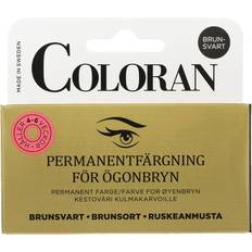 Ögonbryns- & Ögonfransfärger Coloran Permanent Eyebrow Color Black/Brown