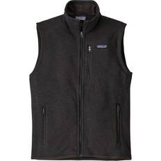 Herr - Polyester - Svarta Västar Patagonia Men's Better Sweater Fleece Vest - Black