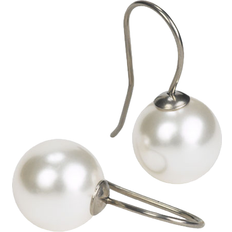 Blomdahl Pärlor Örhängen Blomdahl Pendant Earrings - Silver/Pearls