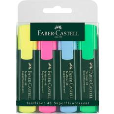 Faber-Castell Markers Faber-Castell Textliner 48 Superfluorescent 4-pack