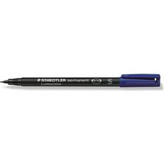 Textilpennor Staedtler Lumocolor Permanent Pen Blue 0.4mm