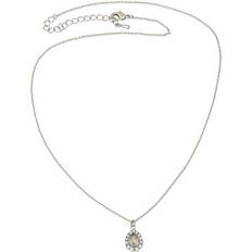Lily and Rose Amelie Necklace - Silver/Transparent