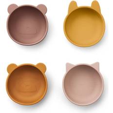 Liewood Nappflaskor & Servering Liewood Iggy Silicone Bowls 4-pack
