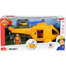 Simba Plastleksaker Leksaksfordon Simba Fireman Sam Helicopter Wallaby 2