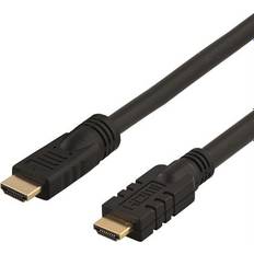 Deltaco HDMI-kablar Deltaco Active HDMI - HDMI High Speed with Ethernet 20m
