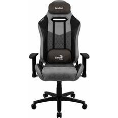 Justerbar sitthöjd - Tyg Gamingstolar AeroCool Duke AeroSuede Gaming Chair - Black
