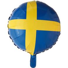 Hisab Joker Foil Ballon Sweden Blue/Gold