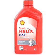 Shell Mineralolja Motoroljor & Kemikalier Shell Helix HX3 15W-40 Motorolja 1L