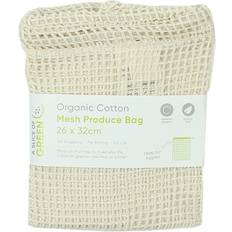 Nätkassar A Slice of Green Organic Cotton Mesh Produce Bag Medium - Nature