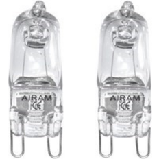 Airam G9 Halogenlampor Airam 9410179 Halogen Lamp 40W G9 2-pack