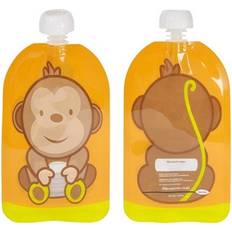 Fill n Squeeze Nappflaskor & Servering Fill n Squeeze Baby Food Pouch Bottom Opening with Zip 6-pack