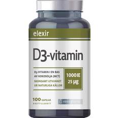 Elexir Pharma D3-Vitamin 1000 IE 100 st